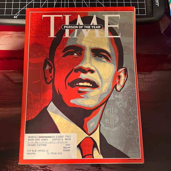 Time Magazine Other - Time Magazine with Barack Obama on the cover Person of the Year